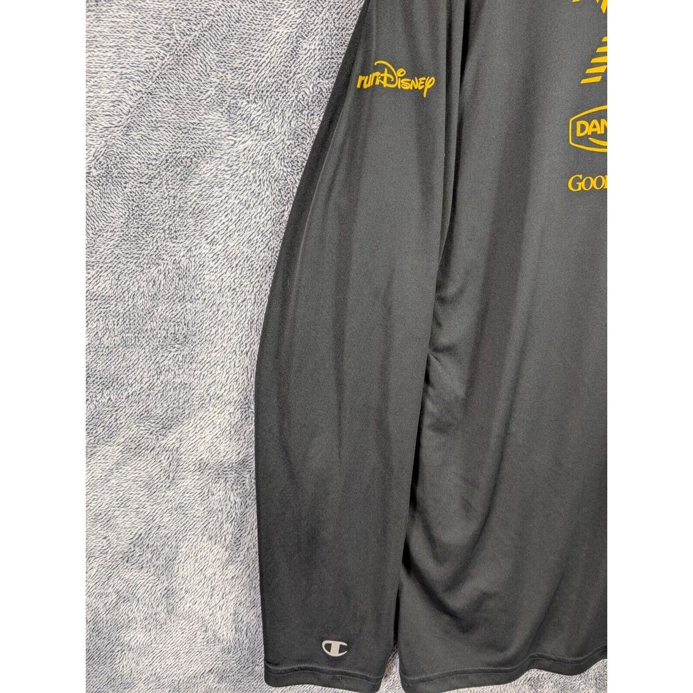 Champion Run Disney Marvel Infinity Gauntlet Shirt Men’s L Gray Long Sleeve 2016 - Picture 6 of 13